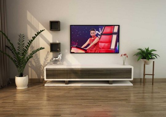 Những mẫu kệ tivi trang trí phòng khách đơn giản