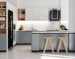 15+ Mẫu nội thất nhà bếp thông minh cho nhà chật thêm rộng