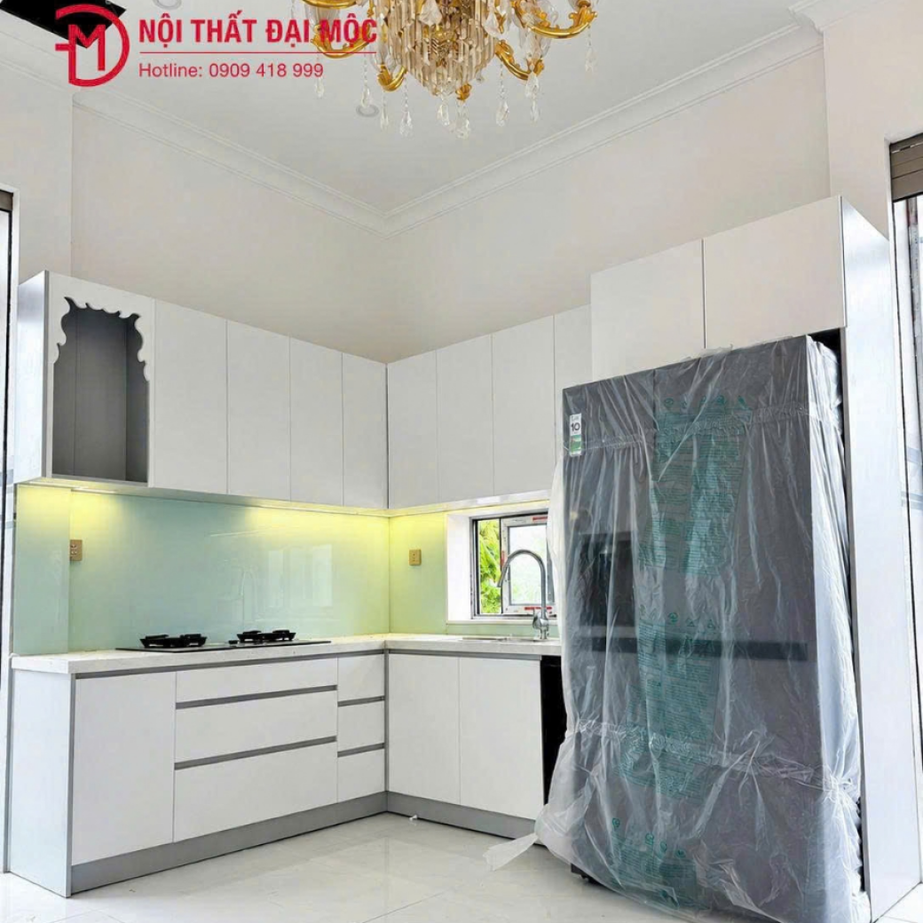 Tủ bếp gỗ công nghiệp cao cấp