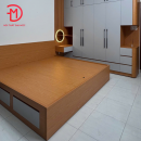 Giường gỗ công nghiệp MDF
