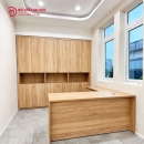 Bàn làm việc và tủ hồ sơ