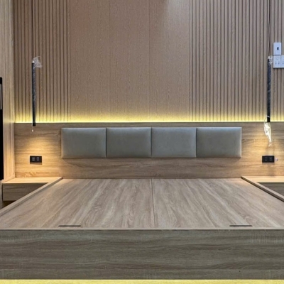 Giường ngủ gỗ MDF chống trầy