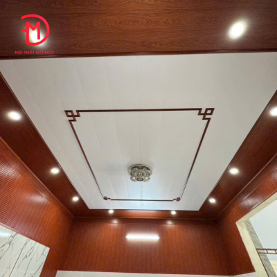 Ốp trần gỗ công nghiêp