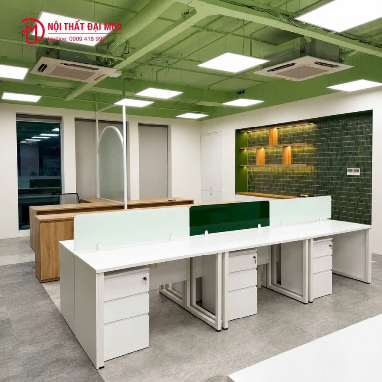 Bàn làm việc nhân viên văn phòng 01