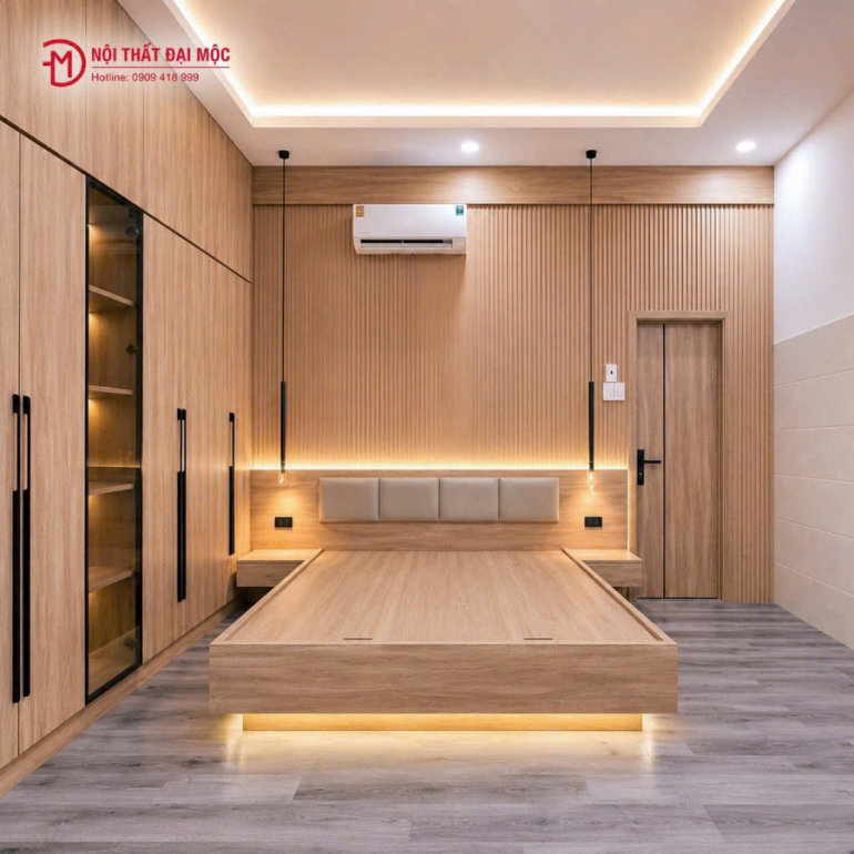 Combo phòng ngủ gỗ công nghiệp