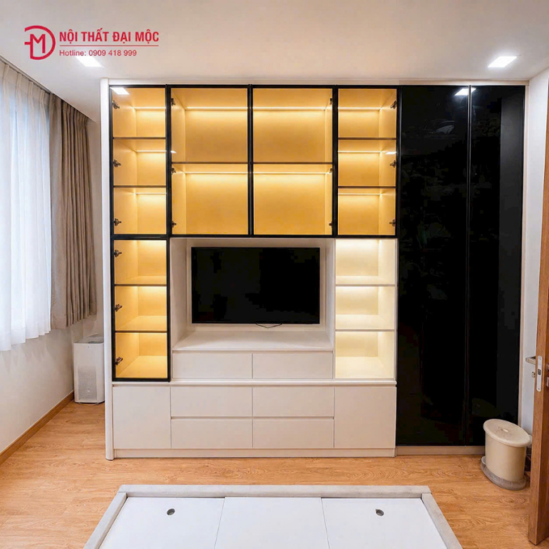 Tủ Kệ tivi phòng ngủ